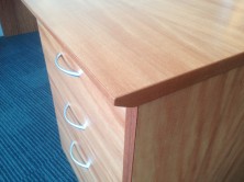 Micro MVE 25 Executive Furniture Range. 25mm Top With Reverse Chamfer Sharknose Edge